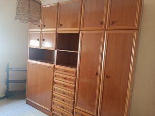 Mueble dormitorio 3 cuerpos madera