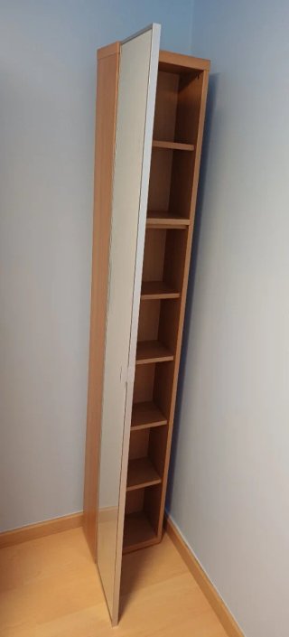 Armario estrecho Ikea 20x30x192