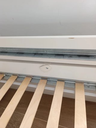 Cama nido IKEA SLÄKT 90x200 + 2 colchones
