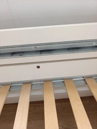 Cama nido IKEA SLÄKT 90x200 + 2 colchones