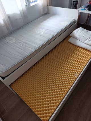 Cama nido IKEA SLÄKT 90x200 + 2 colchones