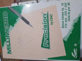 Blocco 2 Architetto Carta Trasparente Precision