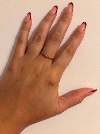 Anillo Pandora Corazón Rosa Oro talla 8