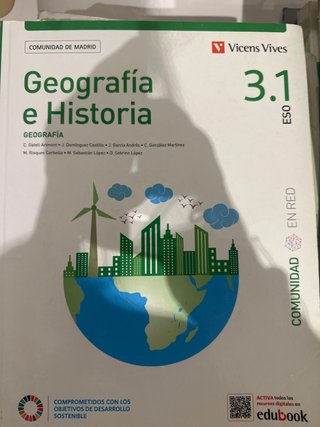Geografía e historia, 3 ESO, Comunidad de Madri...