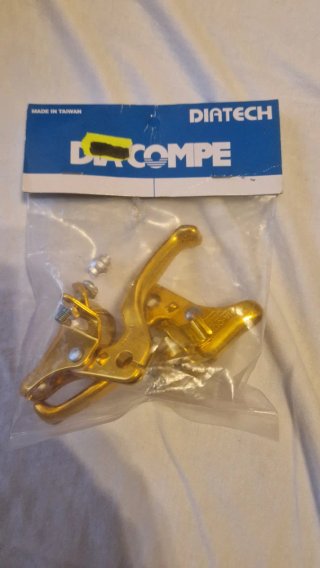 Leve freno ENE CICLO Gran Compe oro