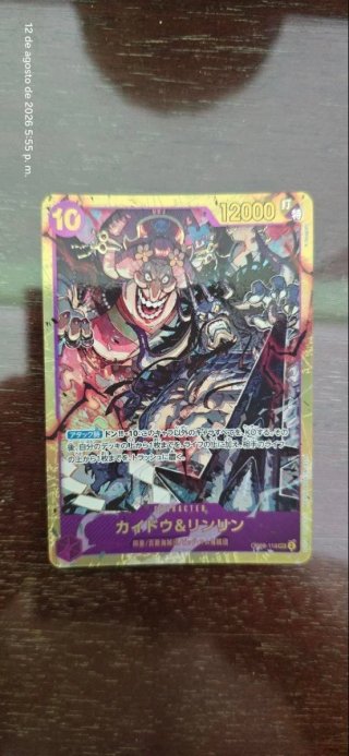 Carta One Piece Kaido & Big Mom