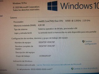 Ordenador HP DC 7800 Completo.
