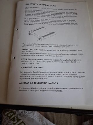Cinta de andar