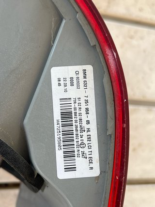 Conjunto Pilotos Traseros BMW E92 LCI