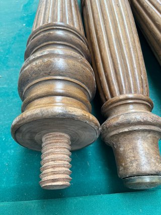 Mesa de billar francés antiguo para restaurar