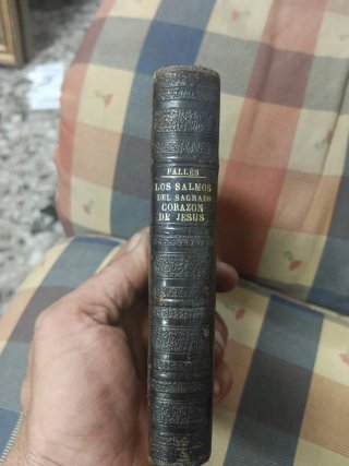 Libro Salmos Sagrado Corazón Jesús 1878