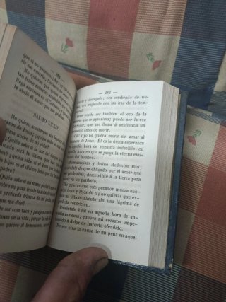 Libro Salmos Sagrado Corazón Jesús 1878