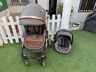 Carrito de bebé FREZZIO gris
