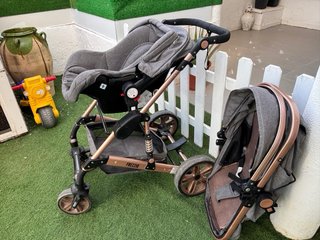 Carrito de bebé FREZZIO gris