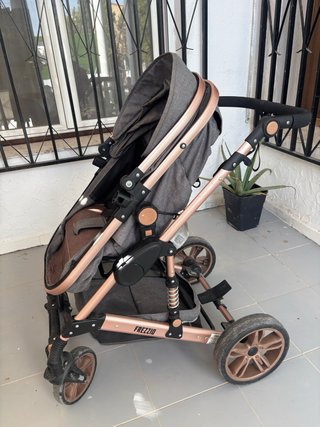 Carrito de bebé FREZZIO gris