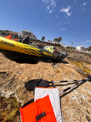 Alquiler javea  Kayak hinchable K2 Explorer