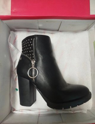 Botines tacón Mariamare negros