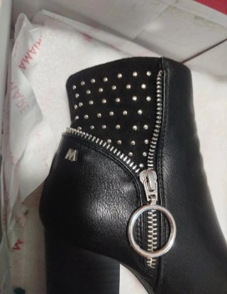 Botines tacón Mariamare negros
