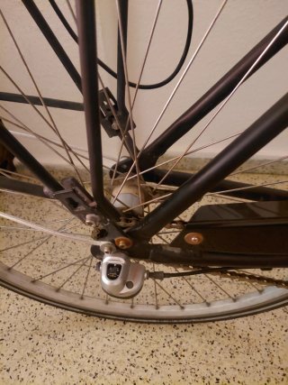 Bicicleta eléctrica paseo marca Berg talla grande