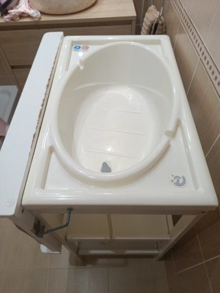 Bañera cambiador bebé