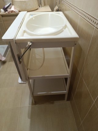 Bañera cambiador bebé