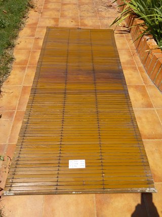Persianas madera maciza antiguas (5Uds)
