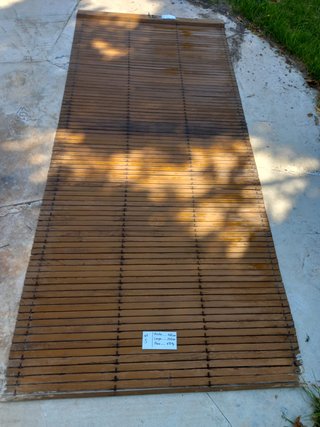 Persianas madera maciza antiguas (5Uds)