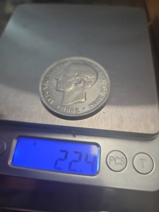 Moneda Alfonso XIII 1882