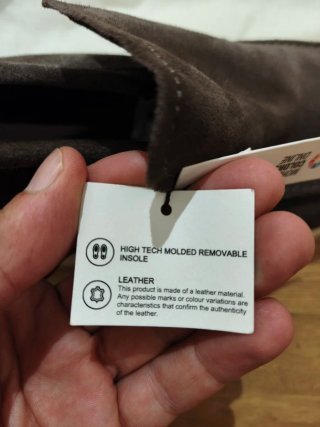 Botines Zara Ante Marrón Hombre