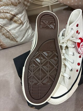 Converse All Star Talla 37 Mujer Corazones