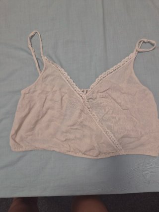 2 Tops Beige Talla Única