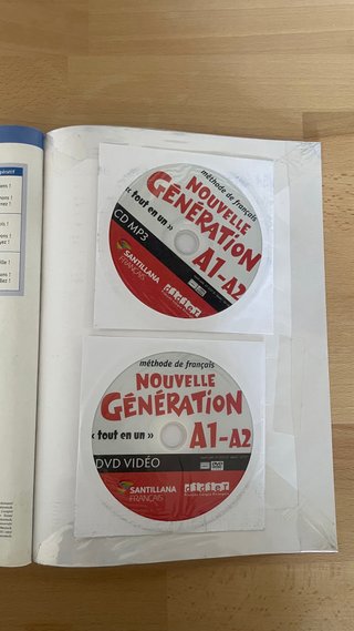 NOUVELLE GENERATION A1/A2 LIVRE/EXERCICES+CD+DVD