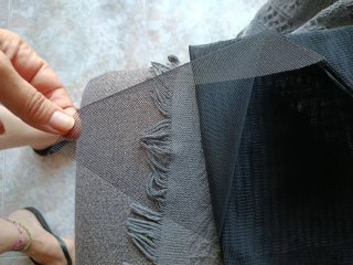 Mosquitera para ventana DIY 1.5x1.5m