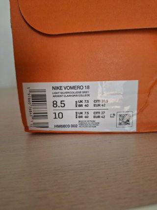 Nike Vomero 18 Talla 42 A ESTRENAR