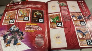 Álbum de cromos Invizimals Sticker Album