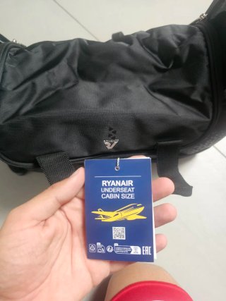 Coppia di borse da viaggio Roncato nera e blu