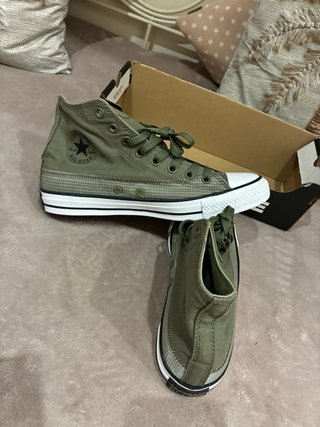 Converse Verdes Talla 41.5 Hombre