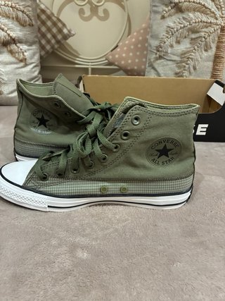Converse Verdes Talla 41.5 Hombre