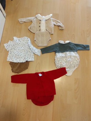 Lote Ropa Bebé 0-6m Varias Marcas
