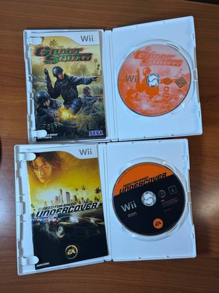 Lotto 4 Giochi per Console Nintendo Wii