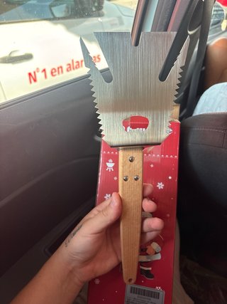 Espátula Barbacoa Roja