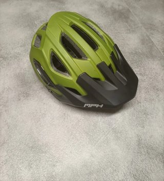 Fat bike KHS rossa + casco MPH