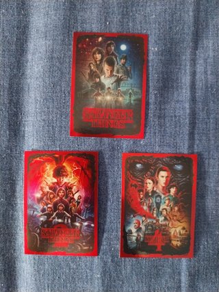 Stranger Things panini figurine album card limited