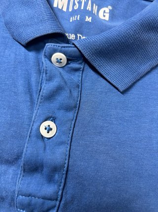 Polo Mustang True Denim blu – Taglia M