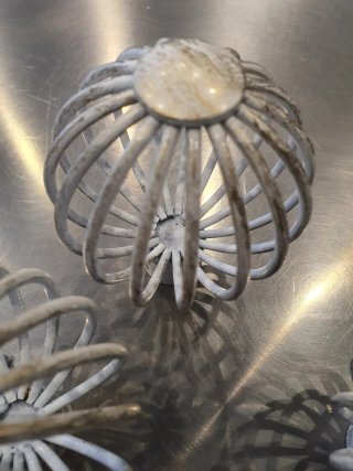 Bolas decorativas blancas (4 unidades)
