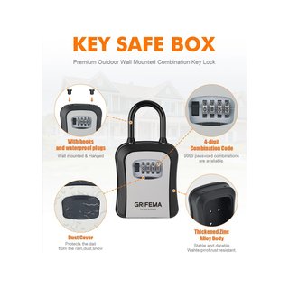 GRIFEMA GA1003-2 caja seguridad llaves combinación