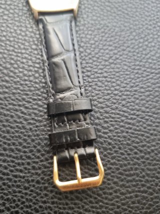 Orologio Vintage Citizen Quartz Tank Oro Nero