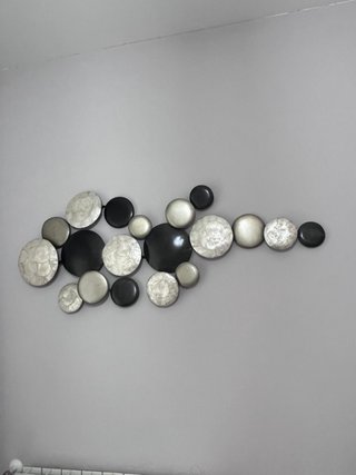 Decoración de pared de metal