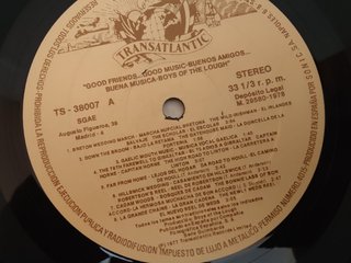 Boys of the Lough – Good Friends Good Music LP
