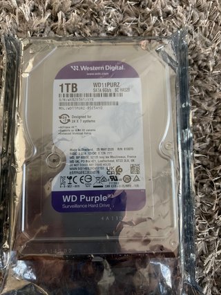 Disco Duro WD 1TB Purple WD11PURZ